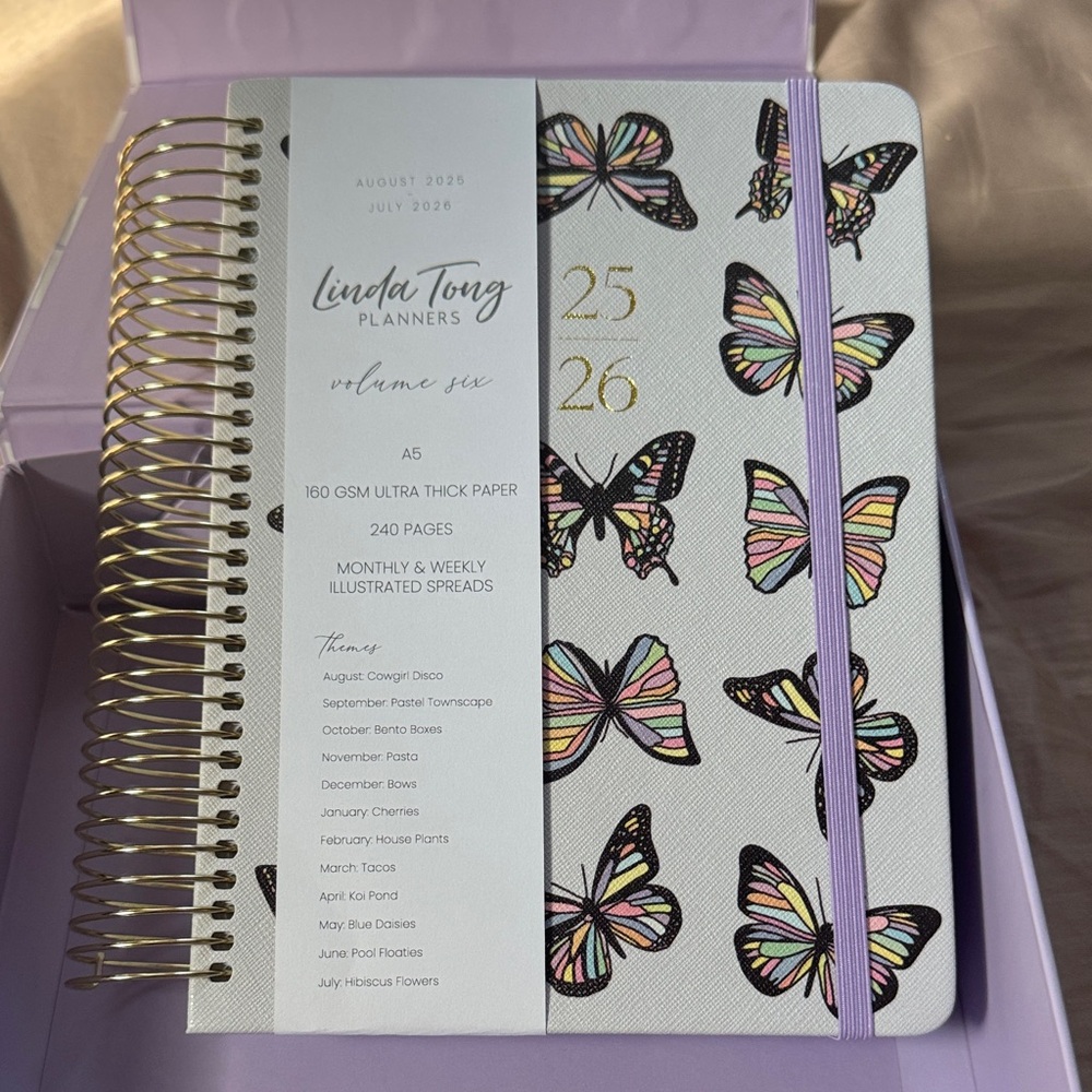 Linda Tong 25/26 A5 Planner